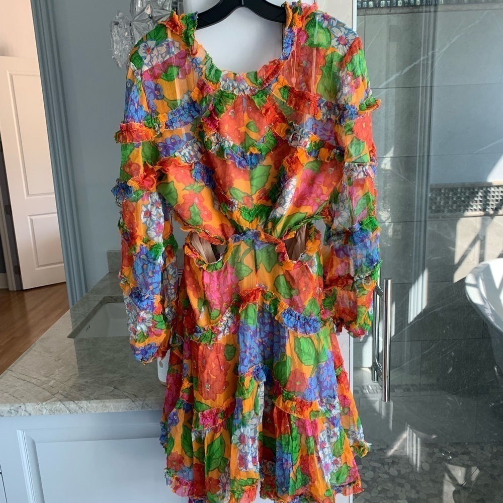 Zimmermann Riders Frill Mini Dress - Picture 10 of 13